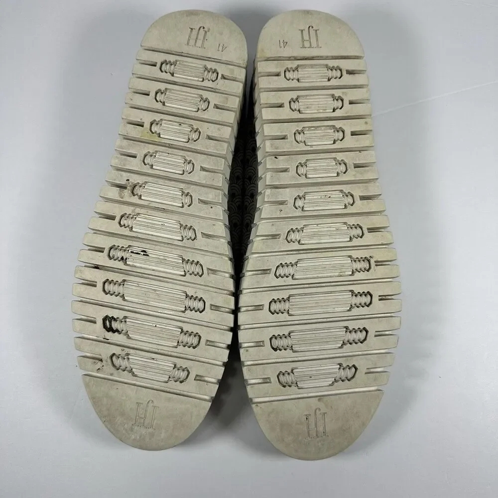 Ilse Jacobsen Tulip 139 Perforated Slip-On Sneakers Gray Size 41 / US 10